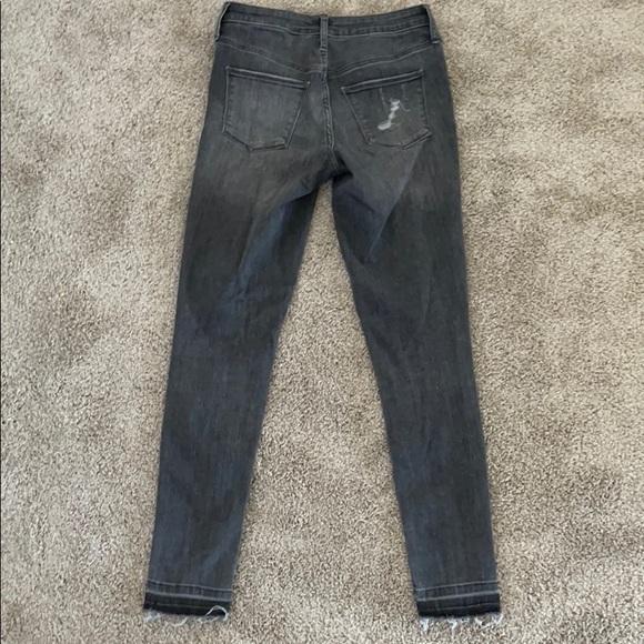 Universal Thread Gray Ripped Jeans - Picture 2 of 4